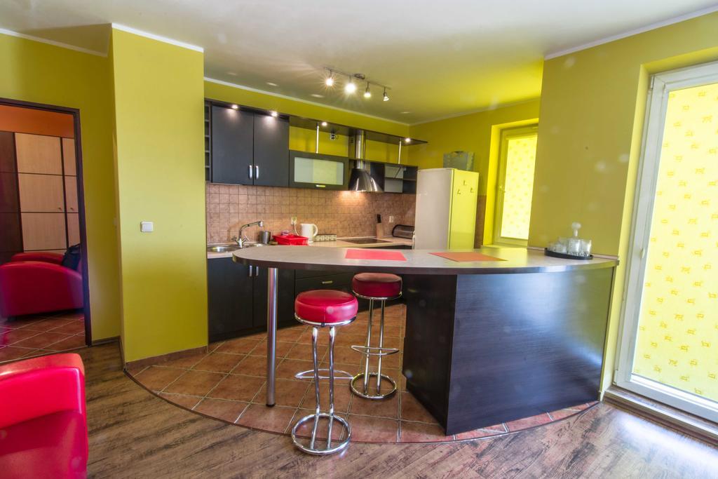 Red Apartment Breslavia Habitación foto